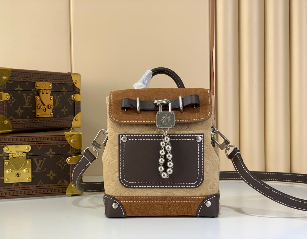 Men's Top-quality STEAMER 15 handbag shoulder bag M26128 Bags M24581 #193733