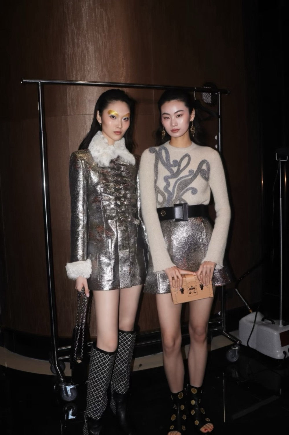 Women's Spring 2026 Collection Mohair blend Deconstructivist style Sweater #82529A