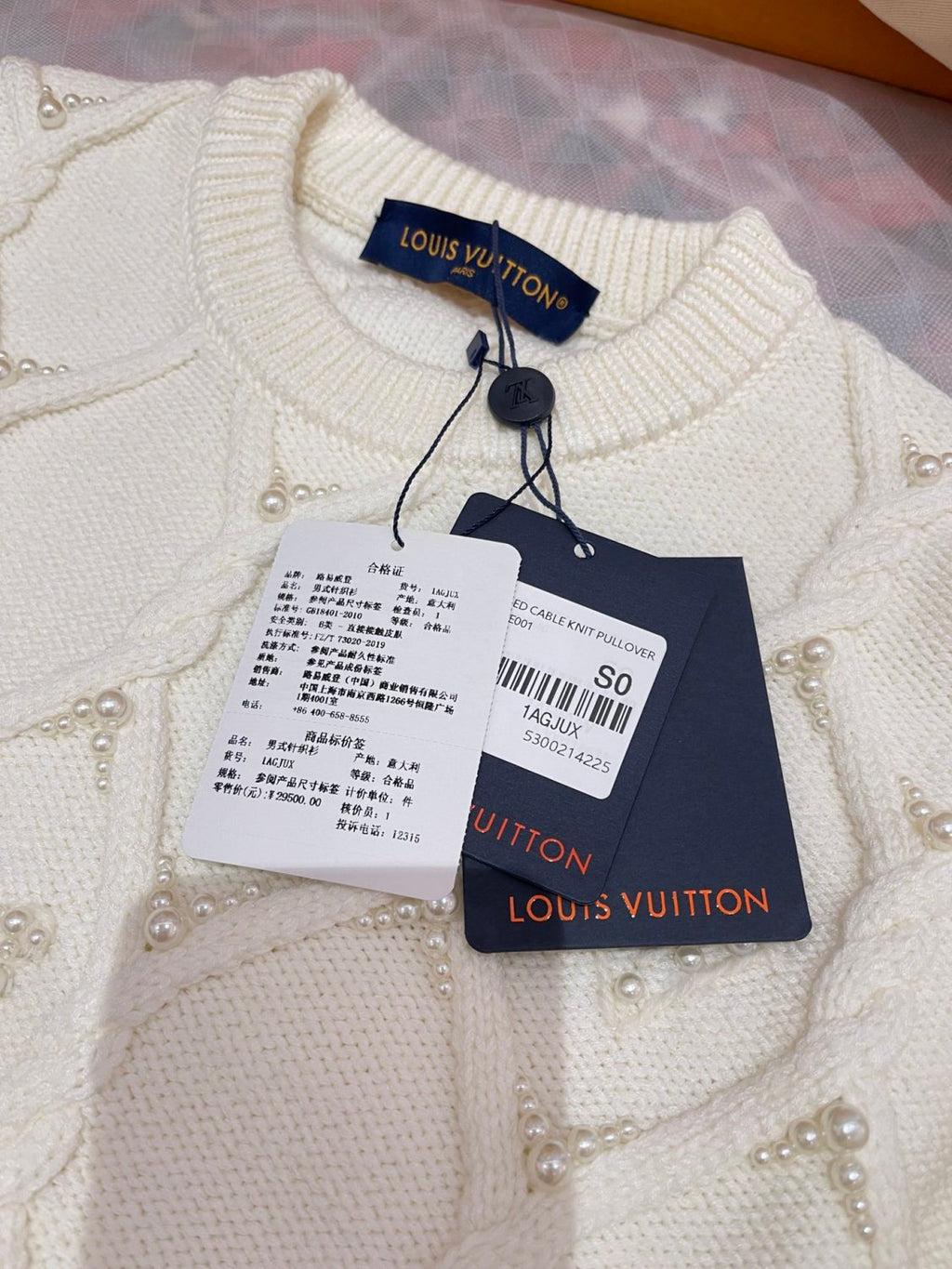 Men's Autumn and Winter Solid Color Crew Neck Knit Long Sleeve Sweater #74265