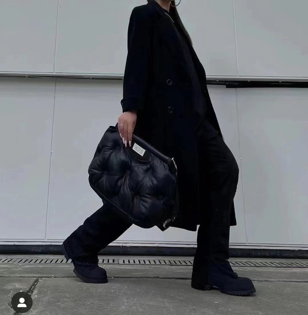 424 Men's 2024SS autumn and winter pleated cowhide Boots Shoes #82522A