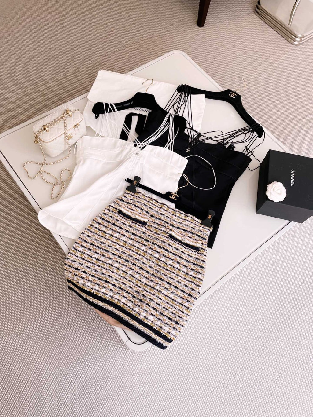 Women's Summer Solid Color Silhouette Strappy Camisole Tank Top #72354