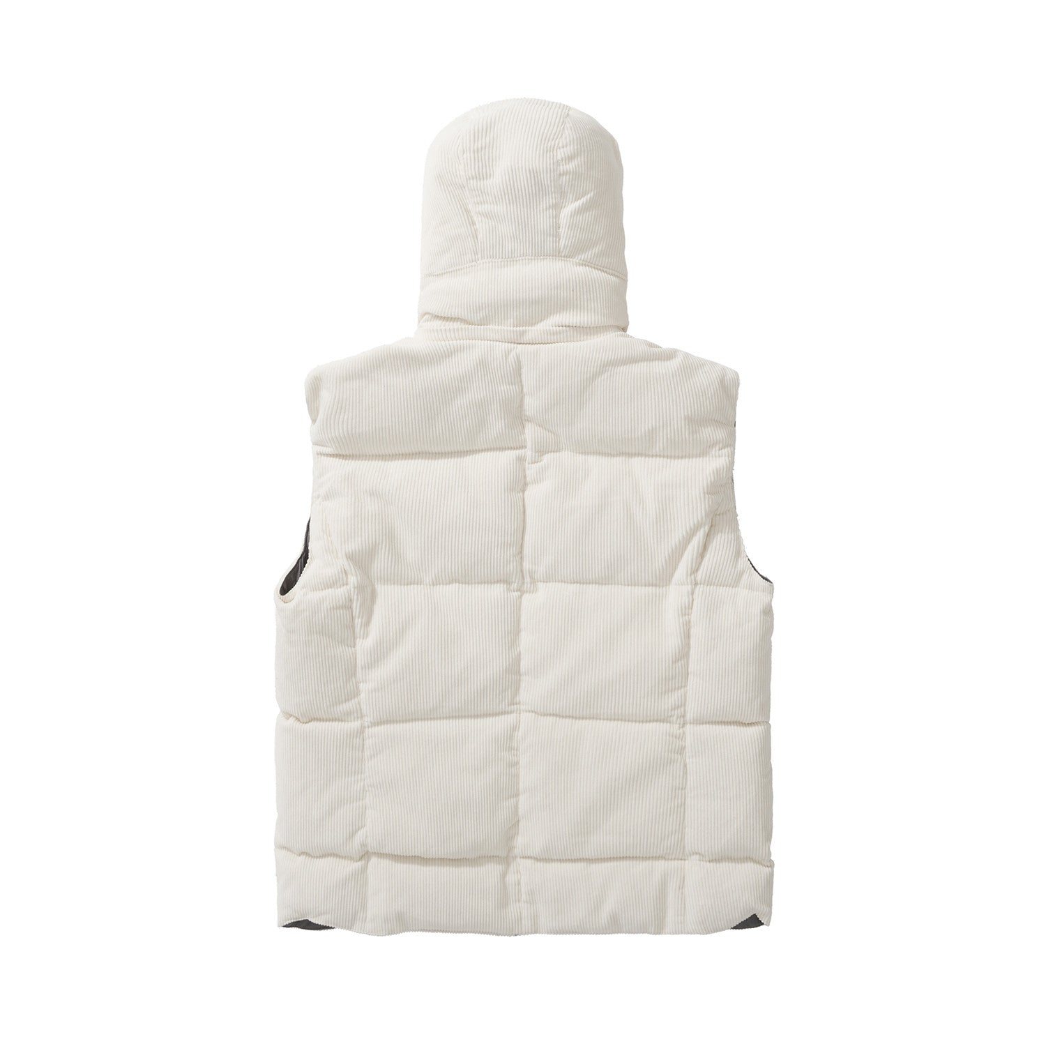 BC Men's Fall And Winter Single-Breasted Hooded Solid Color Fitted Down Vest Jacket #81185