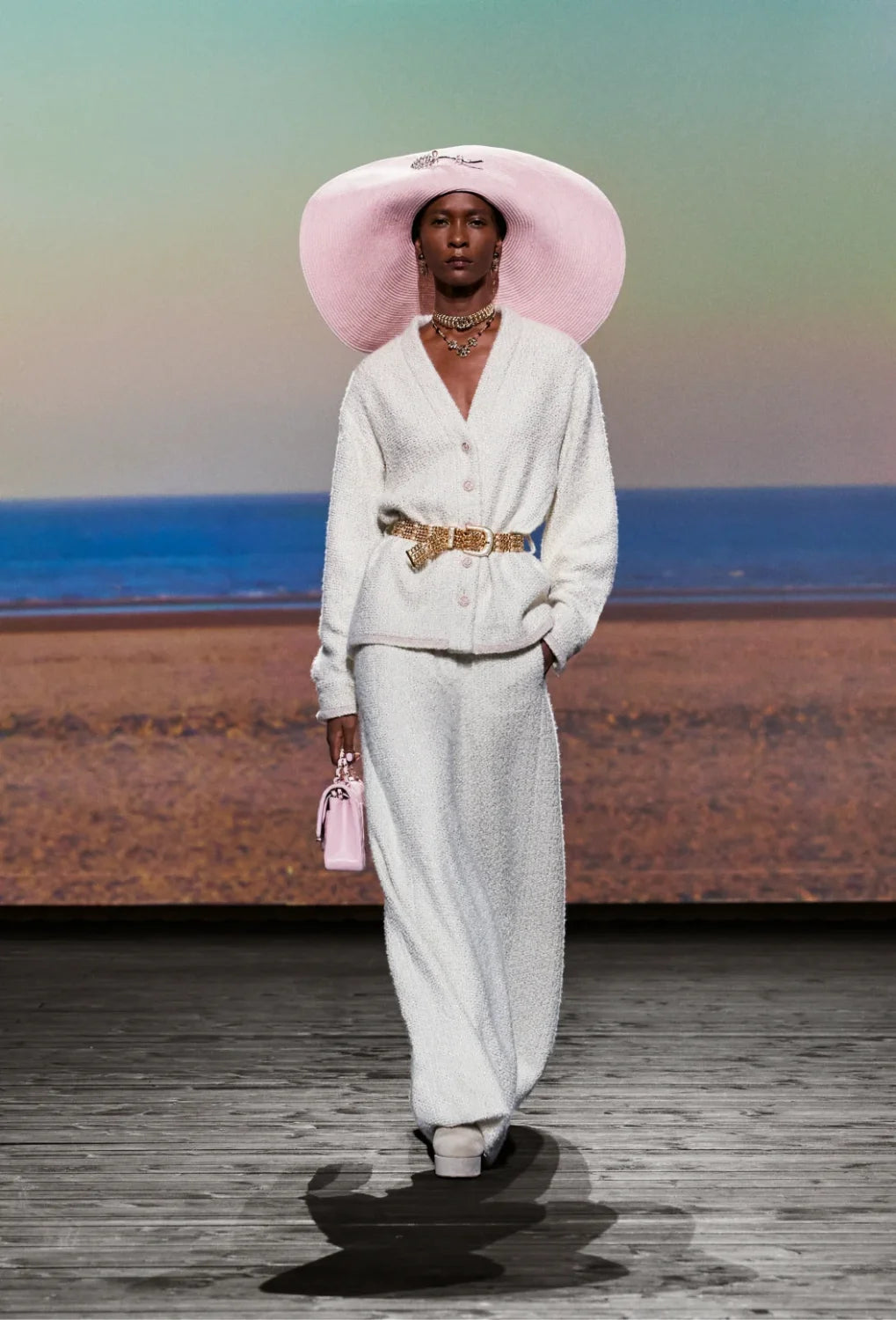 Women's Autumn And Winter Cashmere Tweed Casual Fit Solid Color Pants Ngvp #9616