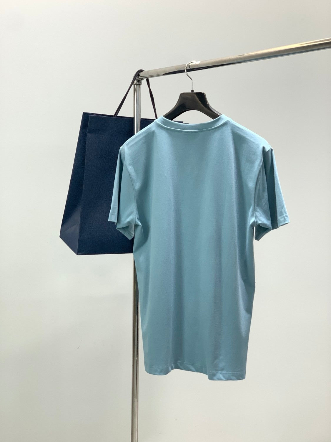 Men's & Women's Embroidered Logo Crew Neck Short-Sleeved T-Shirt #194218