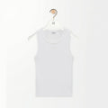 Women's Stretch Viscose Anagram Knitted Ribbed Soft Tank Top vest #194291