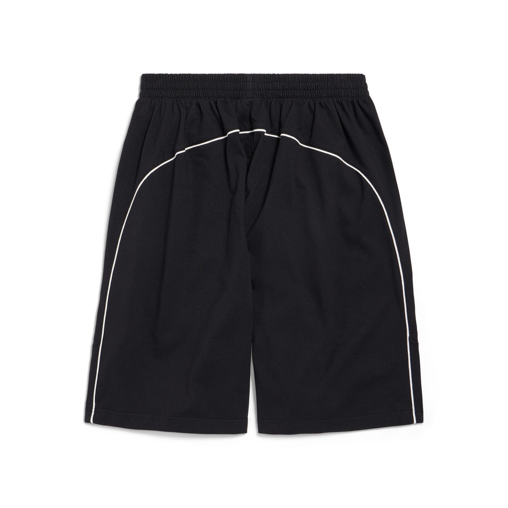 Men's Summer Solid Color Elastic High Waist Loose Fit Casual Shorts Pants #98489