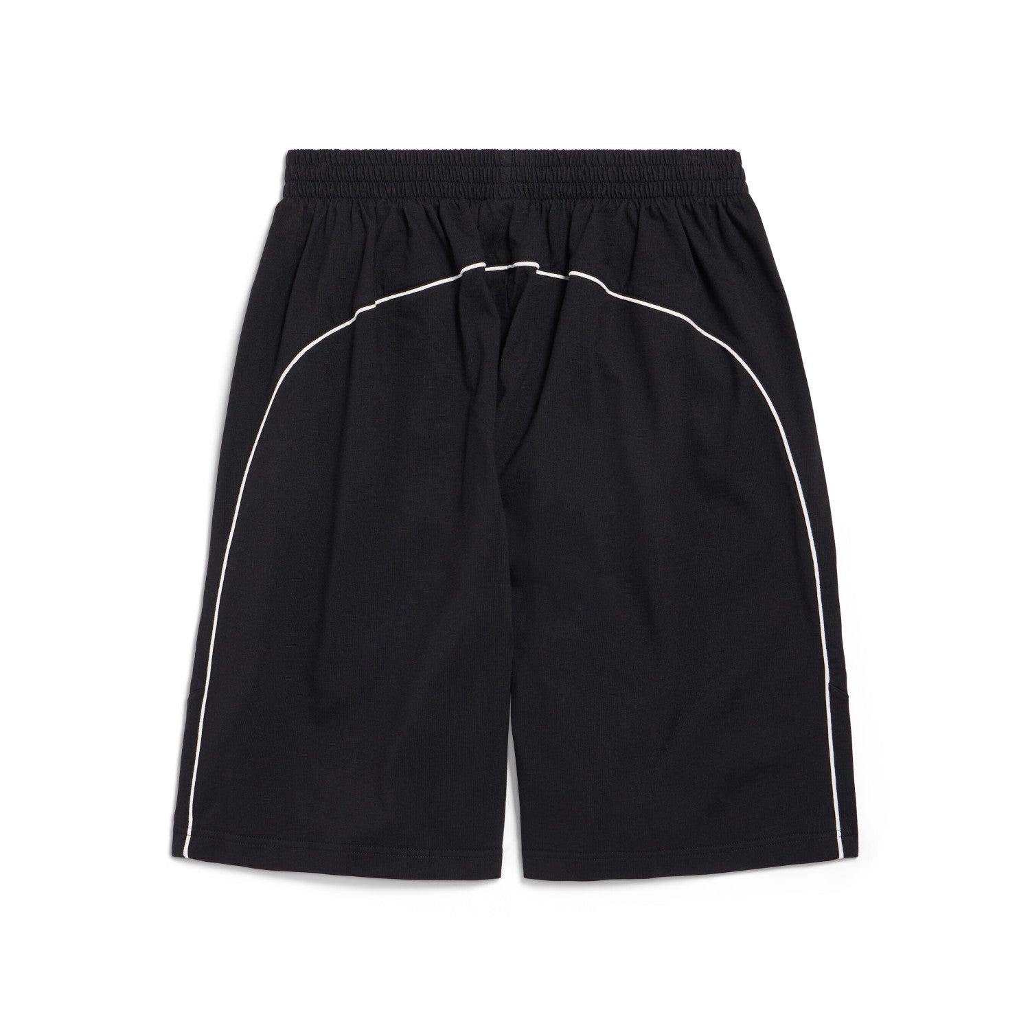 Men's Summer Solid Color Elastic High Waist Loose Fit Casual Shorts Pants #98489