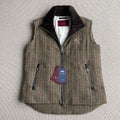 Montecore Men's Winter Chippendale Warm Tweed Wool Puffer Down Vest Jacket #97837