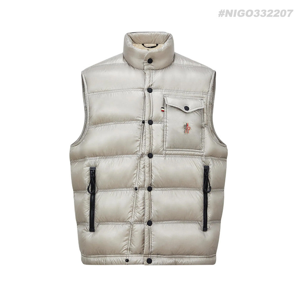 Grenoble Nantu Collection Men's And Women's Zipper Pocket Reflective Details Vest  Black #332207