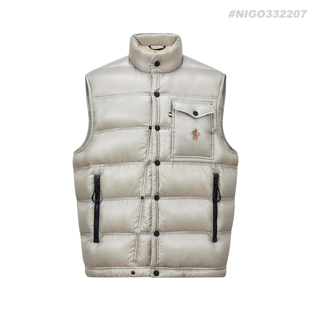 Grenoble Nantu Collection Men's And Women's Zipper Pocket Reflective Details Vest  Black #332207