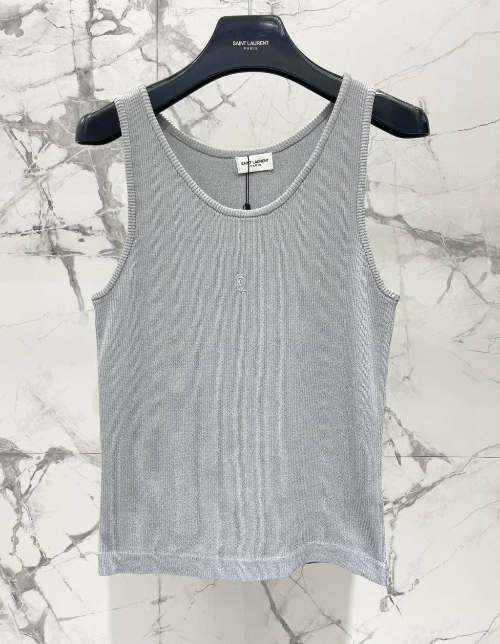 Women's Spring And Summer U Neck Knit Undershirt Fashion Trend Casual Logo Embroidery Undershirt Vest Tops #81651