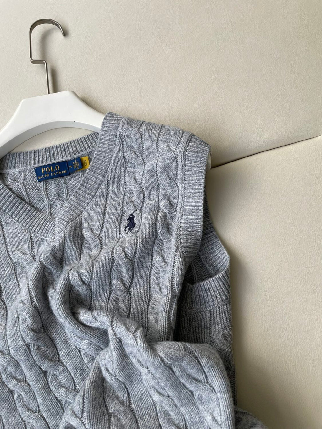 Men's and Women's Spring/Summer Embroidered Logo Solid Color Crew Neck Knit Sleeveless Tank Top Vest #76143