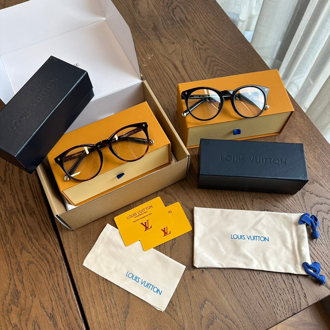 MY MONOGRAM LIGHT ROUND Women's Acetate Fiber Metal Irregular Shape Optical Frame Optical Glasses #72977