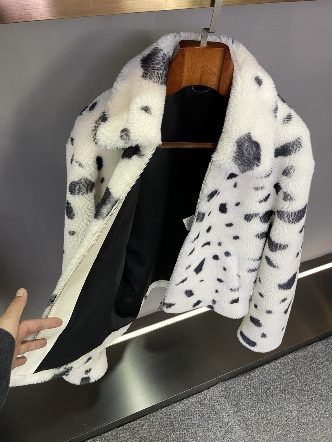 Men's LV Fall/Winter 2025 Australian White Merino Wool Warm Jacket Coat #194117