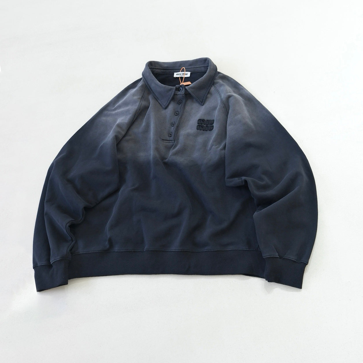 Men's And Women's Fall/winter Fashion Casual Polo Neck Half Button Washed Distressed Hoodie Sweatshirt #79382