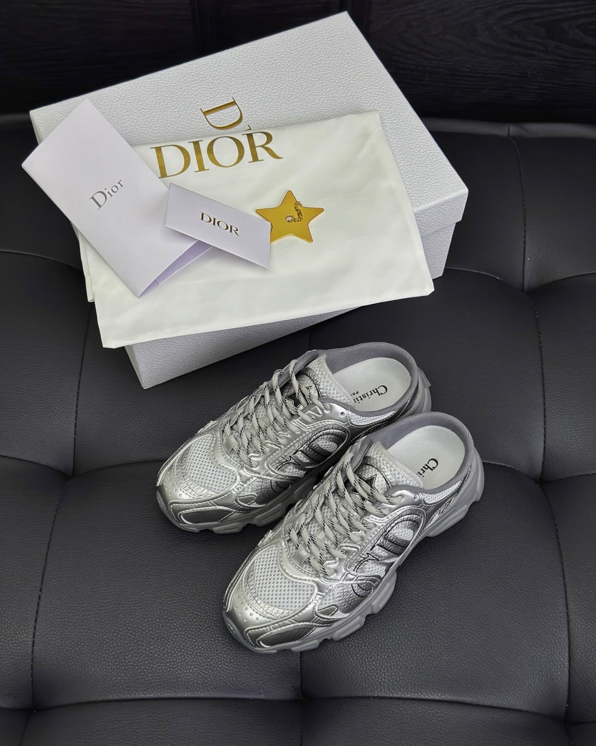 CD Chrono Men's And Women's Spring And Autumn Color Block Round Toe Lace-up Slip-on Shoes. Made Of Mesh Fabric With Low-top Design Shoes #78134