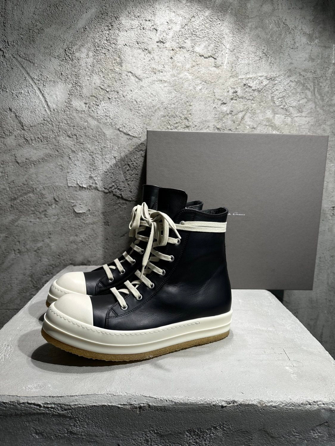 Men's Creep Fashion Casual Shoes Sports Shoes Four Seasons Trend Leather Thick Sole High-top Short Boots Ngvp #2192