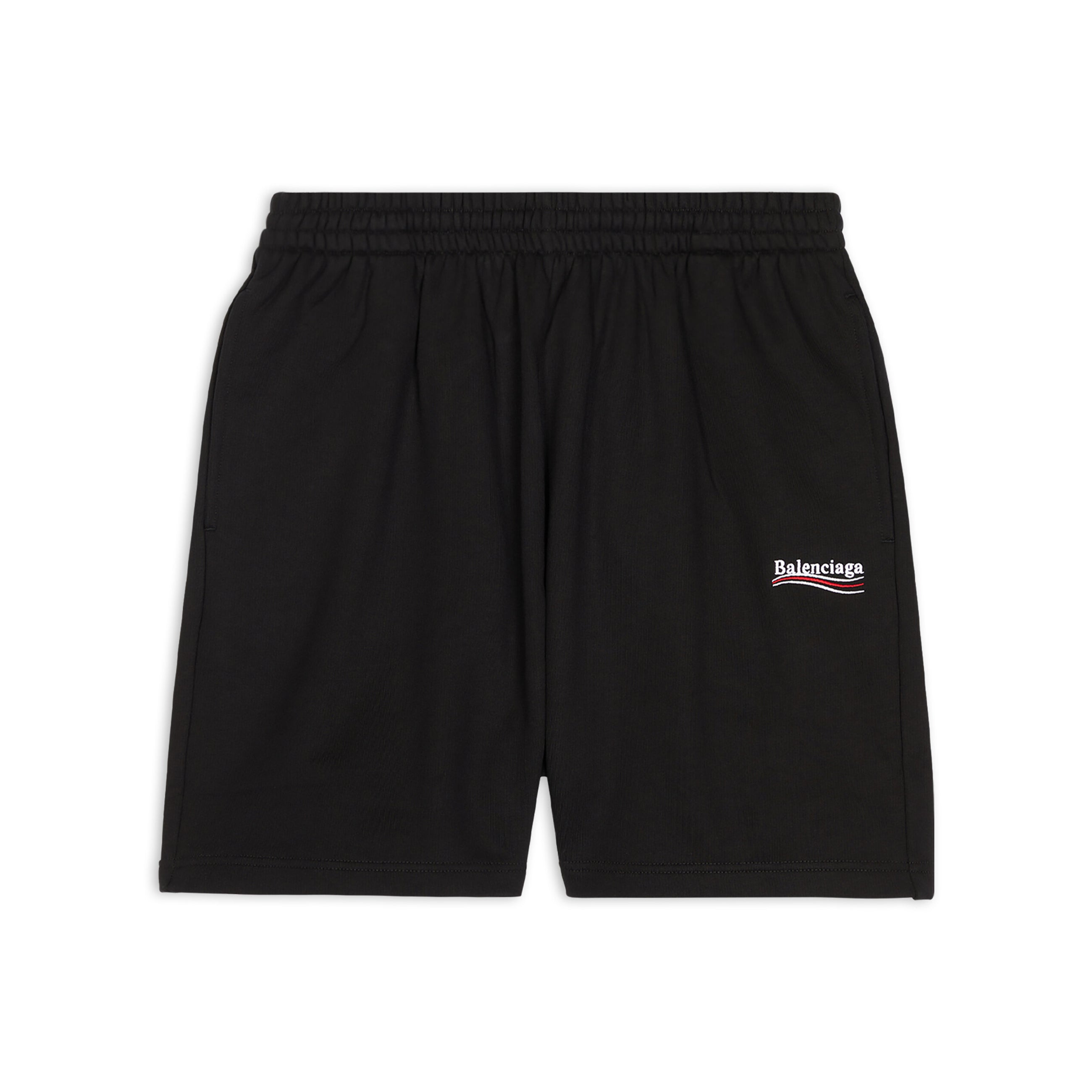 Men's Summer Solid Color Letter Print Elastic Waist Casual Shorts Pants #98974