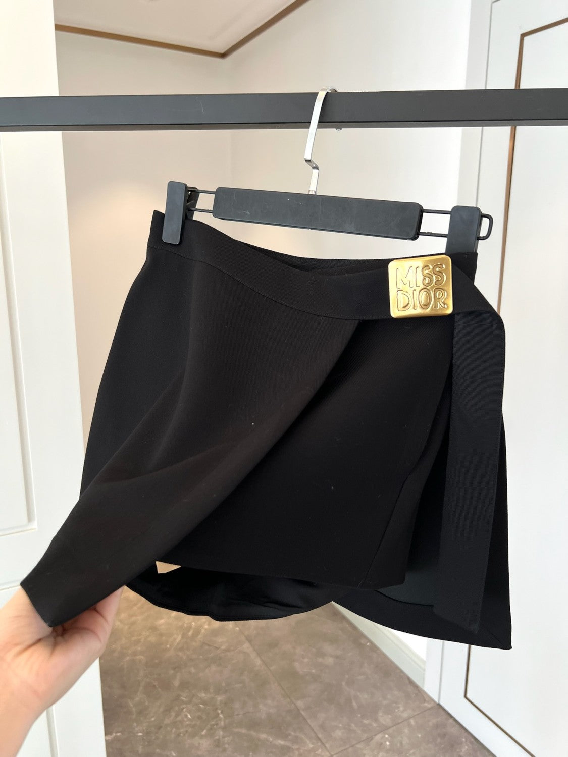 Women's Summer Solid Color Side Split Skirt Casual Shorts #75767