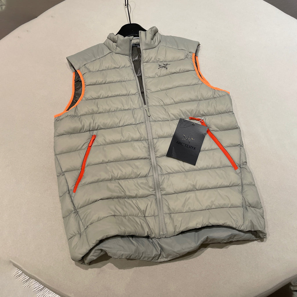 Men's Fall/Winter Fashion Casual High Neck Zipper Sleeveless Thermal Vest #79431