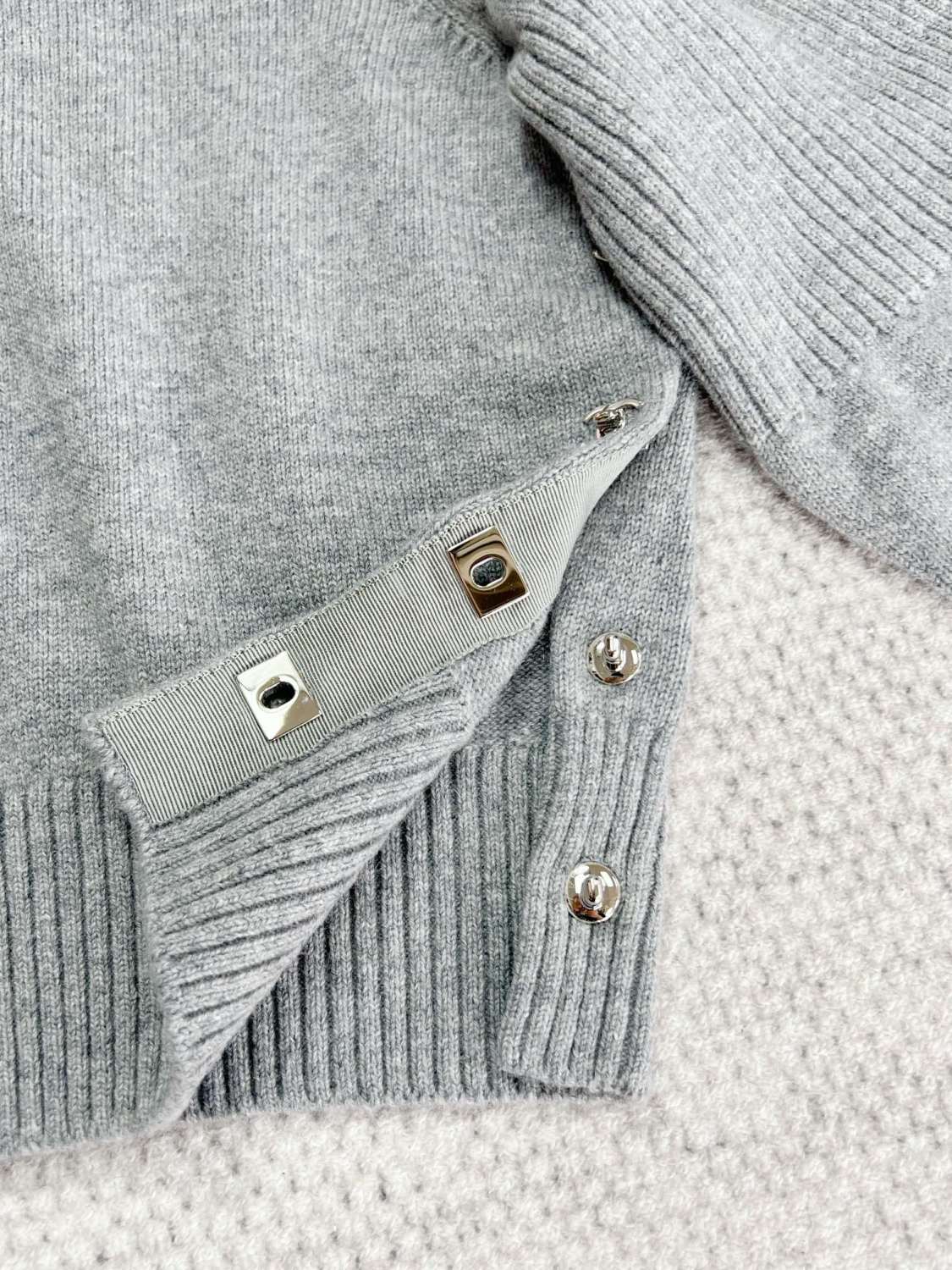 Women's Spring And Autumn Round Neck Solid Color Casual Long Sleeve Cashmere Sweater #71912