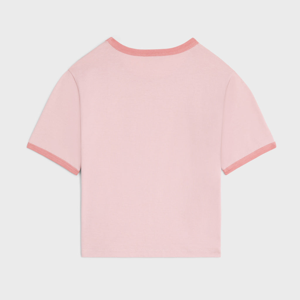 Women's Summer Logo Letter Print Round Neck Cotton Short Sleeve T-Shirt #74774