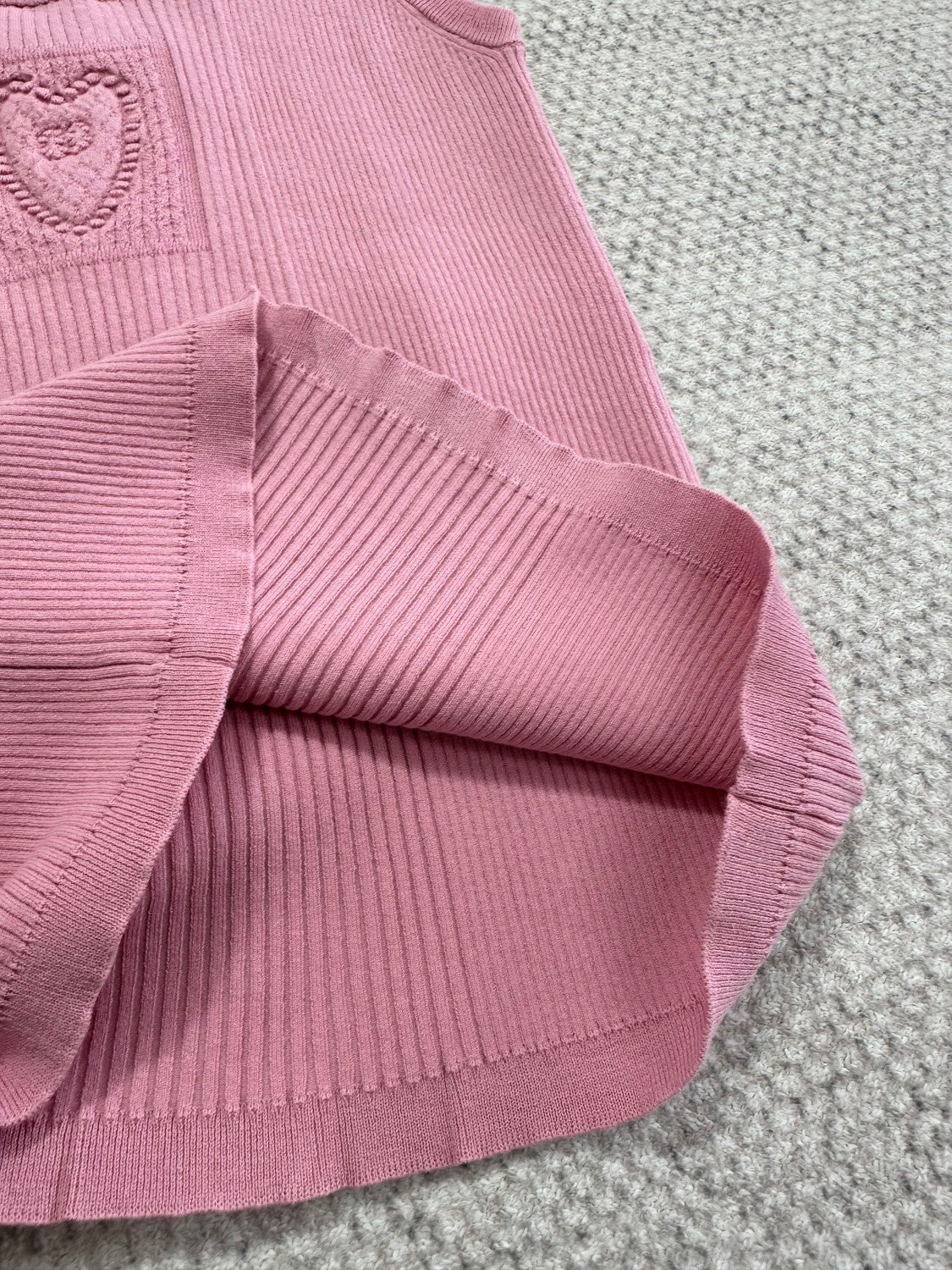 Women's Summer Fashion Casual Crew Neck Sleeveless Combed Cotton Yarn Knit Tank Top Vest #78775