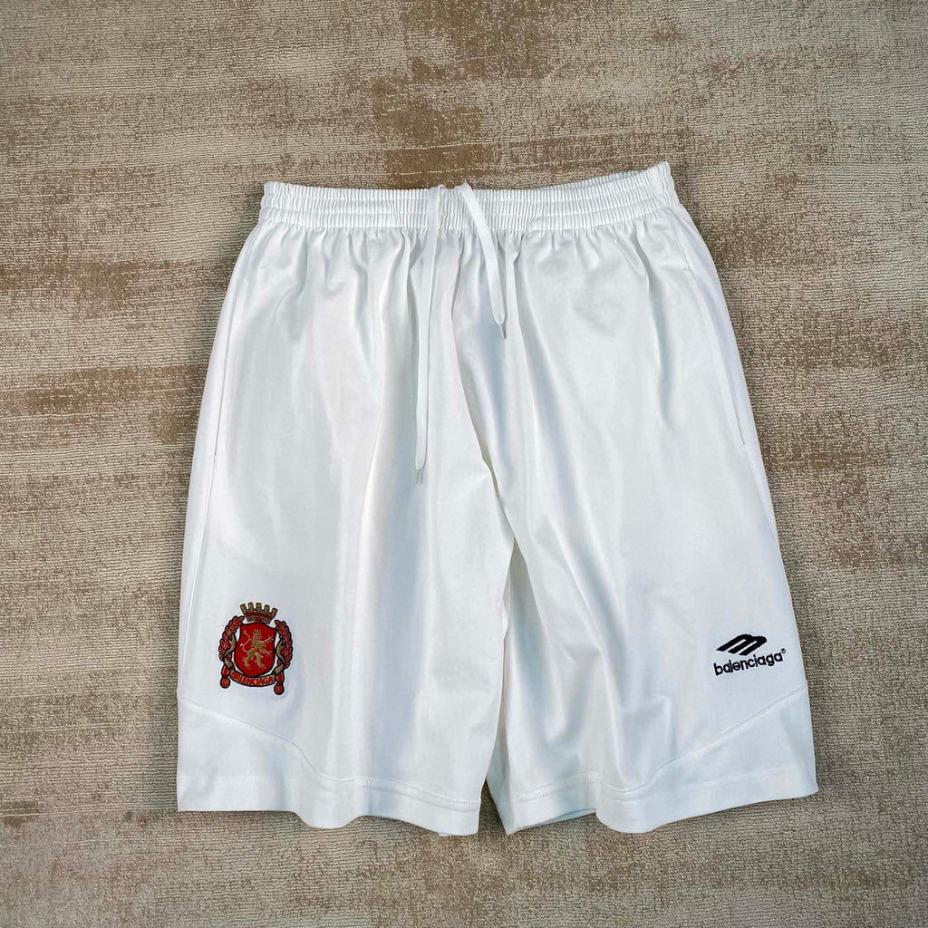 Men's Summer Solid Color Elastic High Waist Loose Fit Casual Shorts Pants #98489