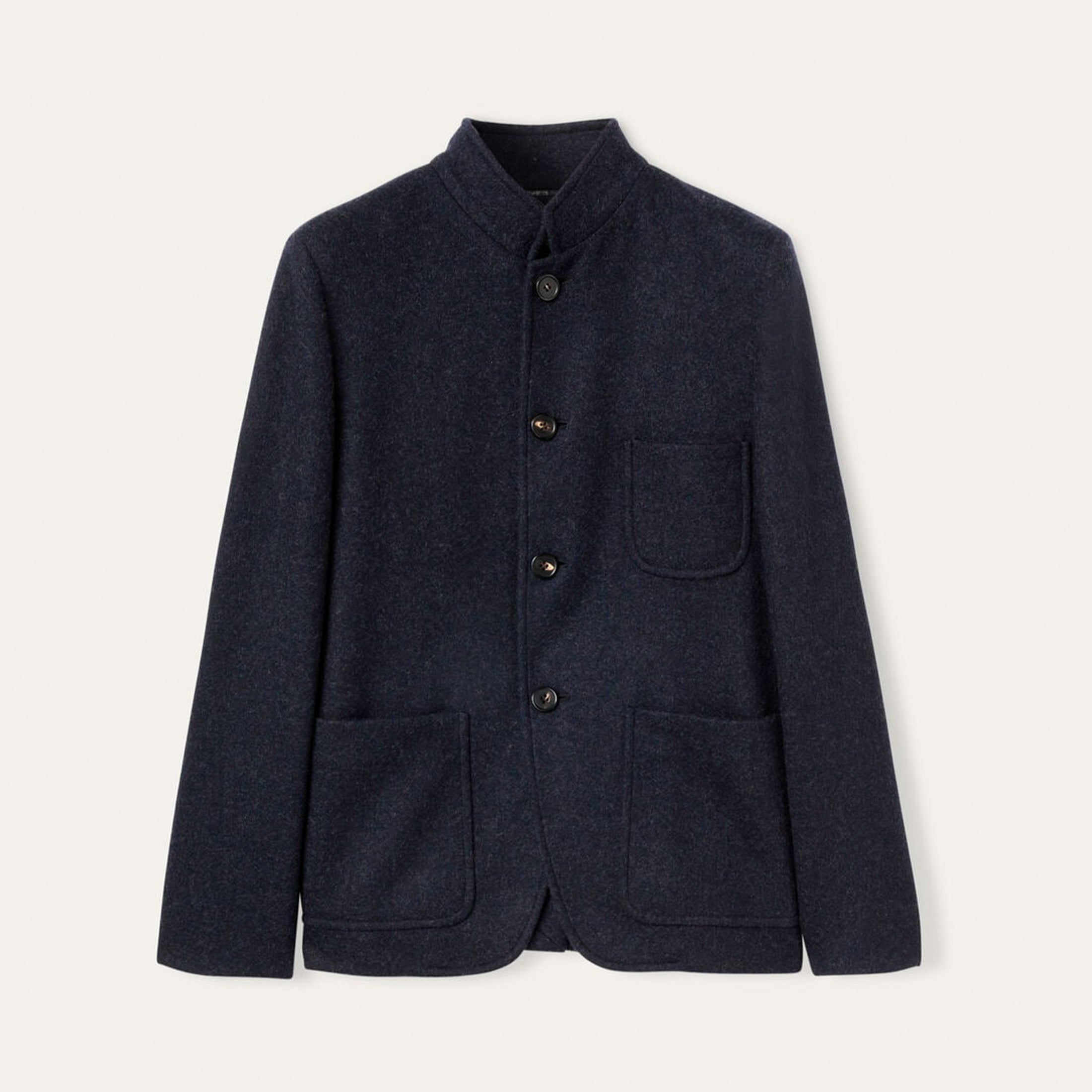 Women's Fall And Winter Retro Collar Single-breasted Wool Suit Fashion Casual Jacket  Ngvp #8944