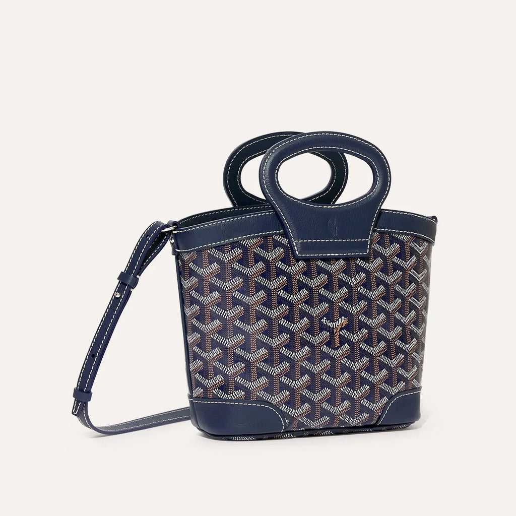 Beluga Women's Y-shaped Floral Print Adjustable Detachable Shoulder Strap Canvas And Calfskin Shoulder Mini Bag Crossbody Handbag Bags #77441