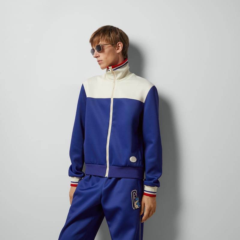 Men's Spring And Autumn Fashion Year Of The Dragon Baseball Clothing Sportswear Classic Color Blocking Jacket Ngvp #98222