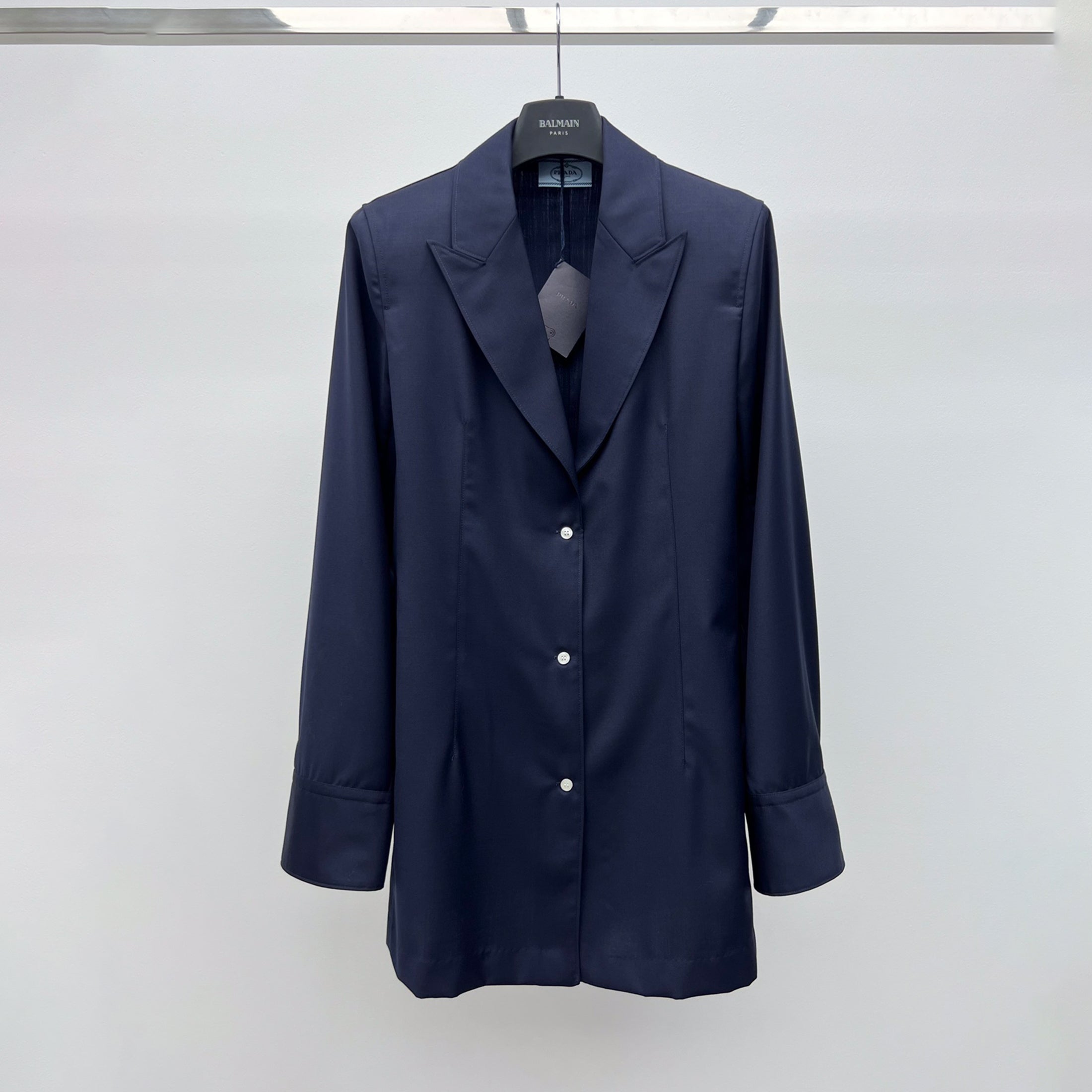 Women's Spring/summer Fashion Single Breasted Suit Shorts Set Wool Casual Jacket Pleated Loose Pants Ngvp #8327