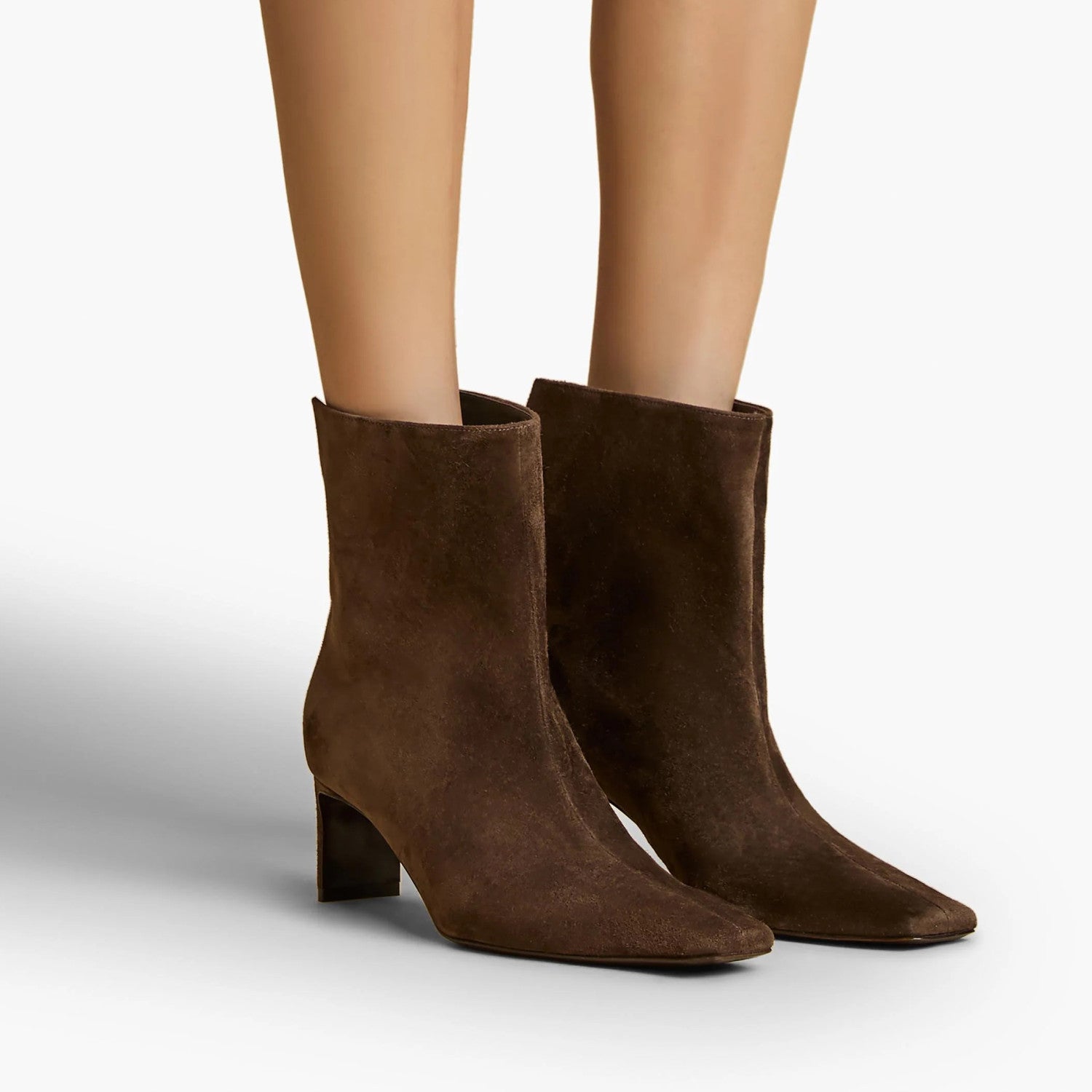 Khaite Ona Ankle Boot  Women's Fashionable Autumn/winter Mid-calf Boots Stylish Fashionable And Sexy Snake-print Short Shoes #2171