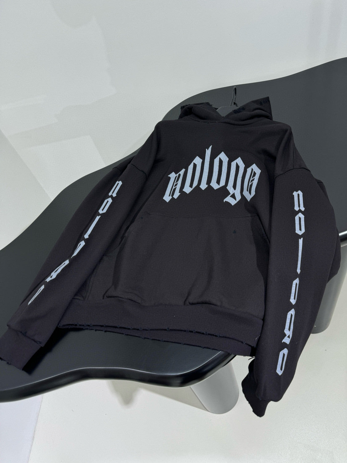 Men's Women's Cotton Spring And Autumn Letter Printed Fitted Casual Long Sleeve Hooded Sweatshirt Trendy Elastic Sweatpants Ngvp #7435