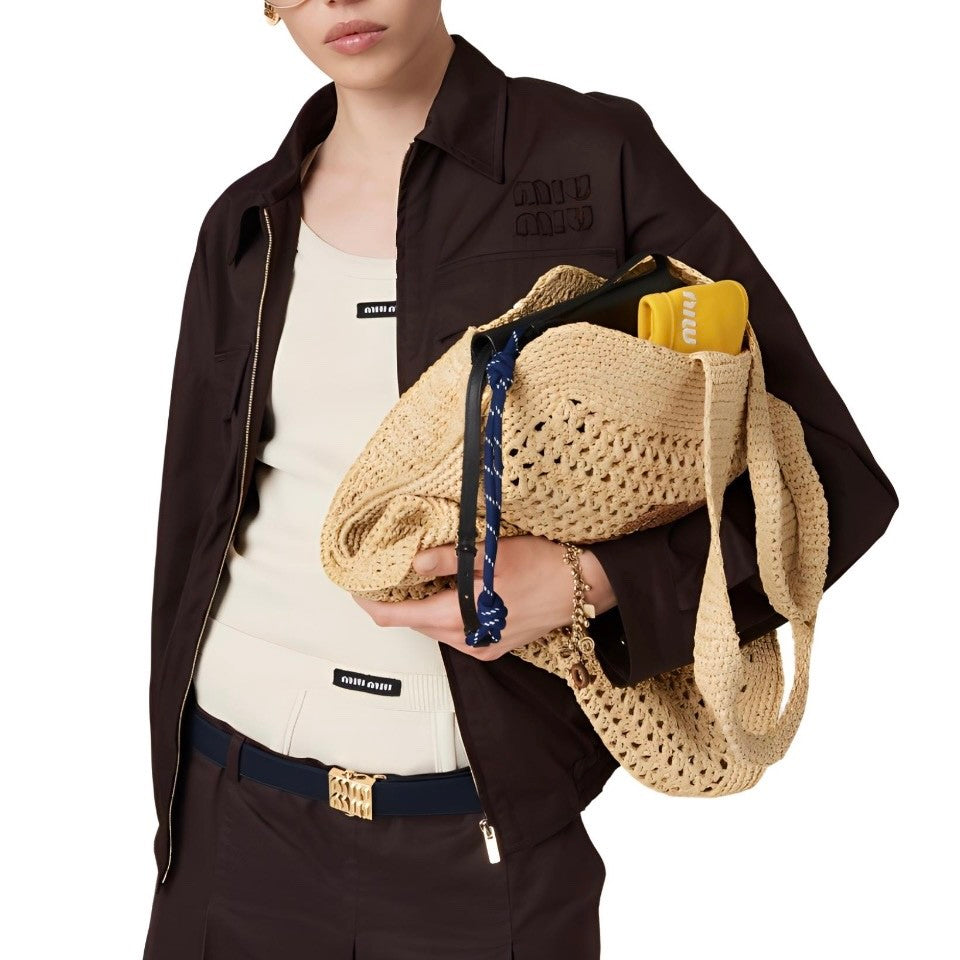 Men's And Women's Spring And Fall Letters Logo Embroidery Lapel Zipper Long Sleeved Jacket #72451