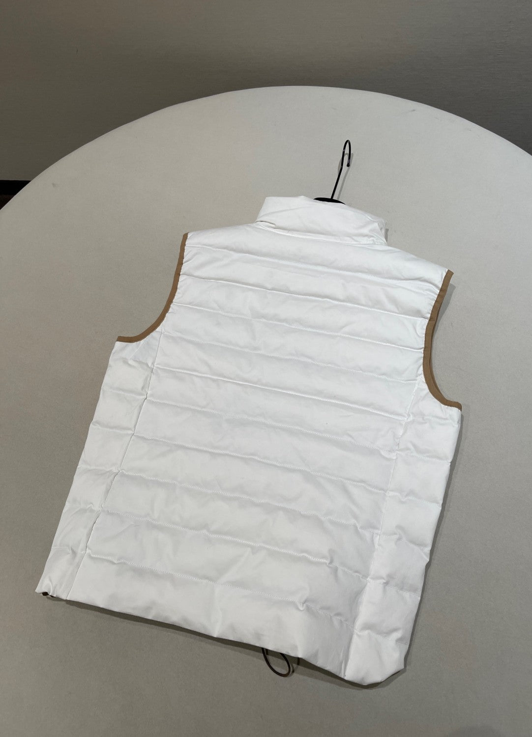 Women's Winter Fashion Casual Stand Collar Pull-Over Sleeveless Chain Goose Down Insulated Vest #78617