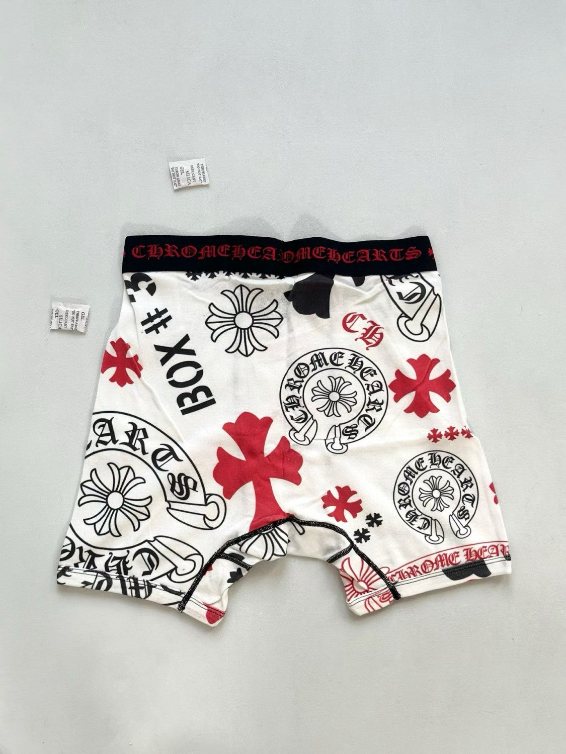 Men's Fashion Casual Logo Print Waistband Stretch Boxer Briefs Underwear #78541