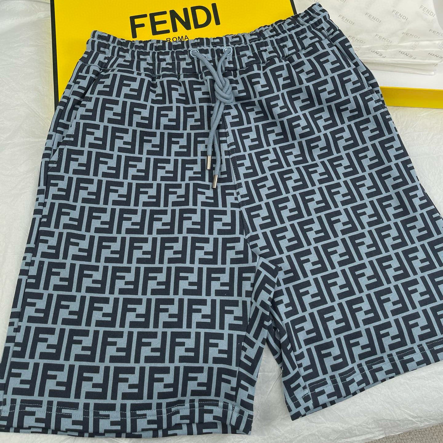 Men's Summer Solid Colour Letter Logo Print Drawstring Straight Casual Short Pants #99348
