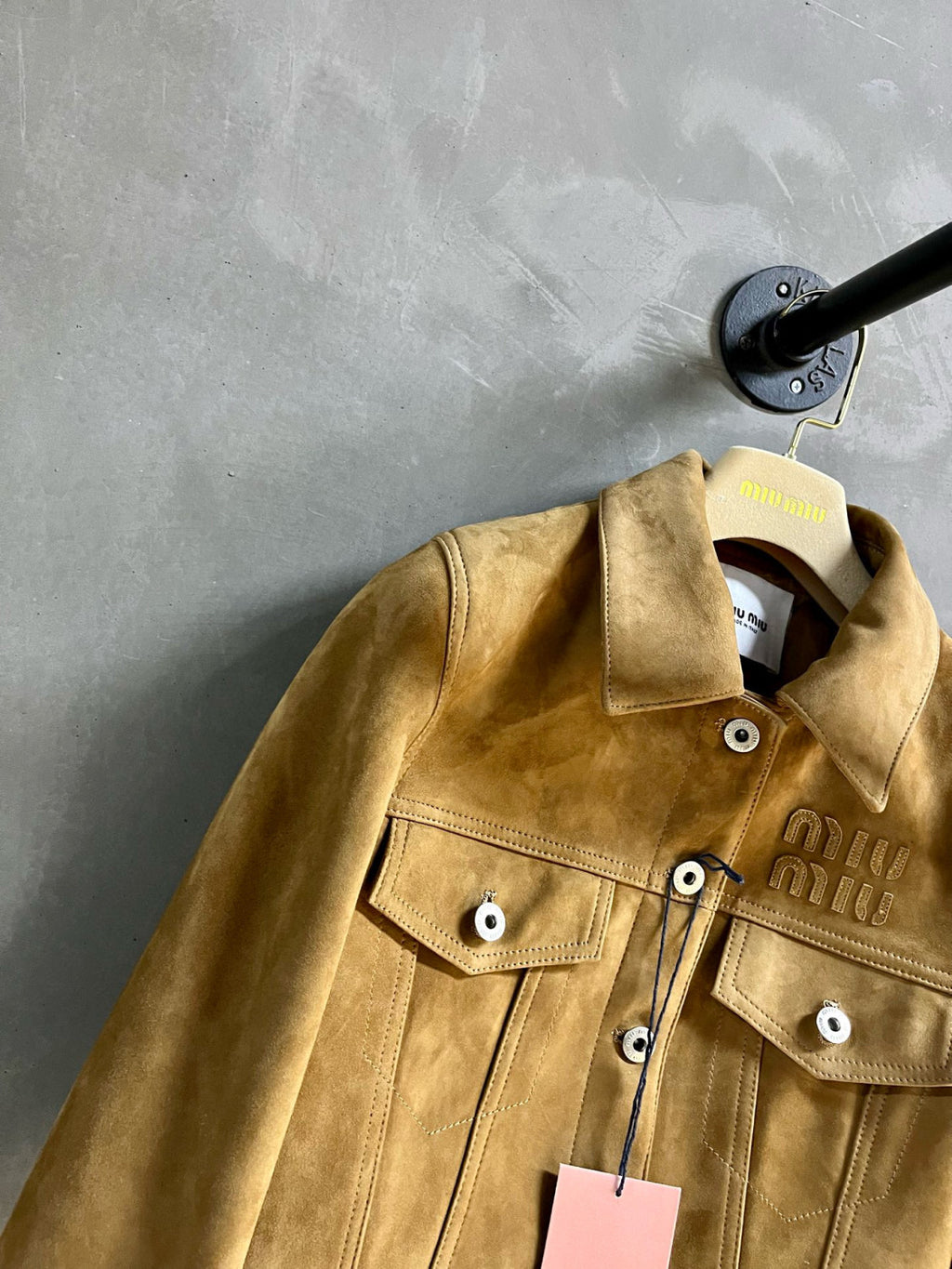 Women's Autumn and Winter Brown Letter Printed Lapel Single Breasted Short Long Sleeve Jacket #98964