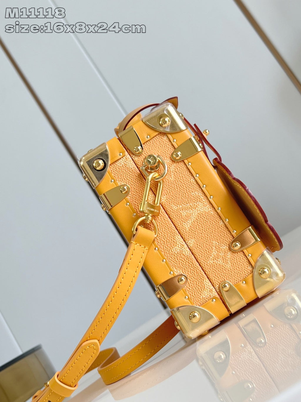 Handle Trunk Women's Solid Color Detachable Adjustable Shoulder Strap Buckle Closure Coated Canvas Box Bag Single Shoulder Crossbody Handbag Bags #77522