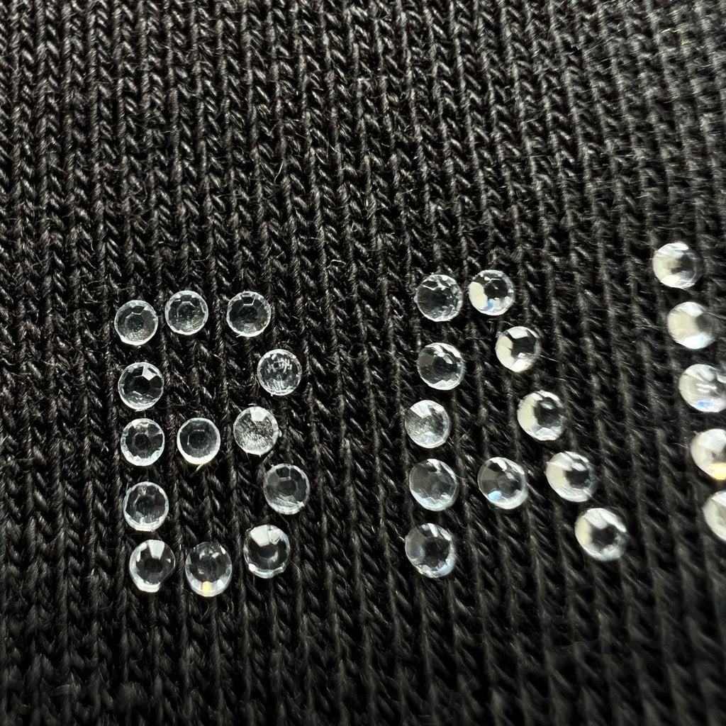 Men's Summer Hot Drill Logo Letter Print Black Cotton Shorts Pants #99727