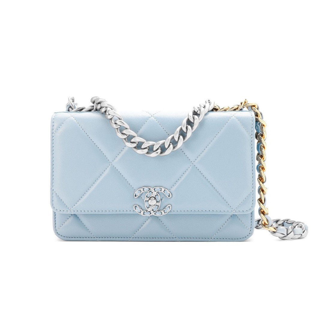 19BagWOC Women's Lambskin Mini Mouth Cover Bag Chain Shoulder Bags #72254