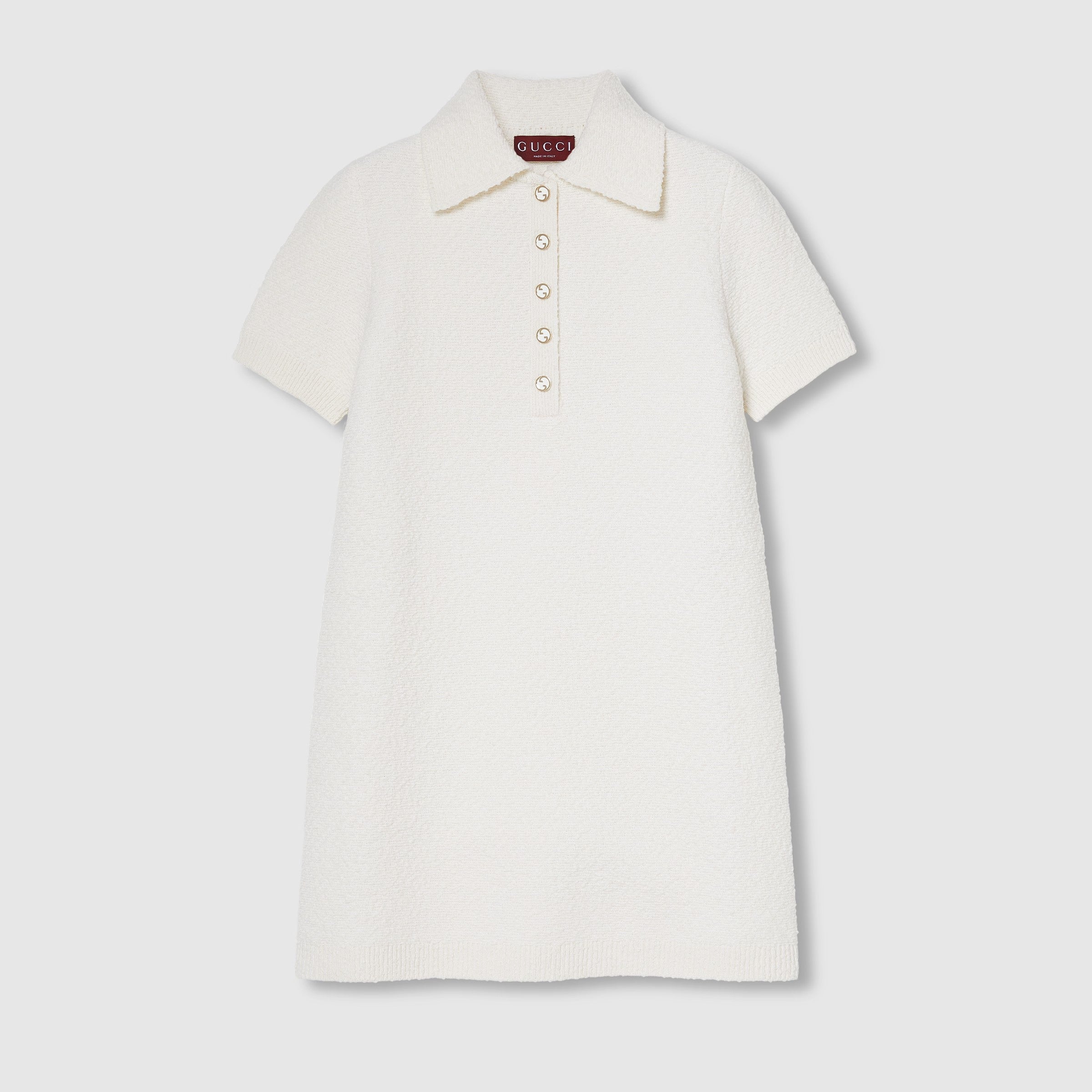 Women's Spring and Autumn Solid Color Wool Polo Neck Short Sleeve Neck Dresses Ngvp #9194