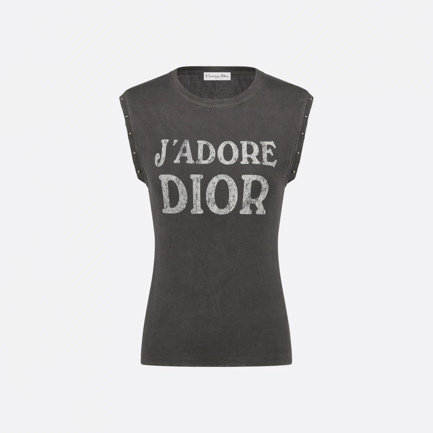 Women's Summer Fashion Casual Solid Color Cotton Letter Sleeveless Tank Top Vest #78537