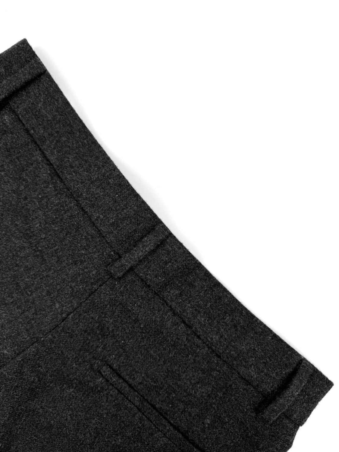 Women's Spring/Summer Solid Color Pattern Printed Mid Waist Casual Wool Shorts #76172