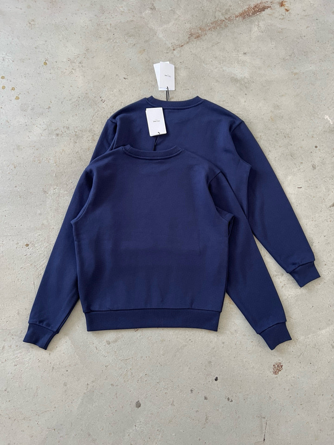 Women's Fall/Winter Fashion Casual Oversized Flocked Print Letter Logo Crew Neck Long Sleeve Sweatshirt #78459