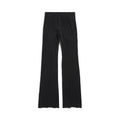Women's Spring Summer Black Flared Trousers Fashion High Street Trend Casual Suit Pants Ngvp #1937