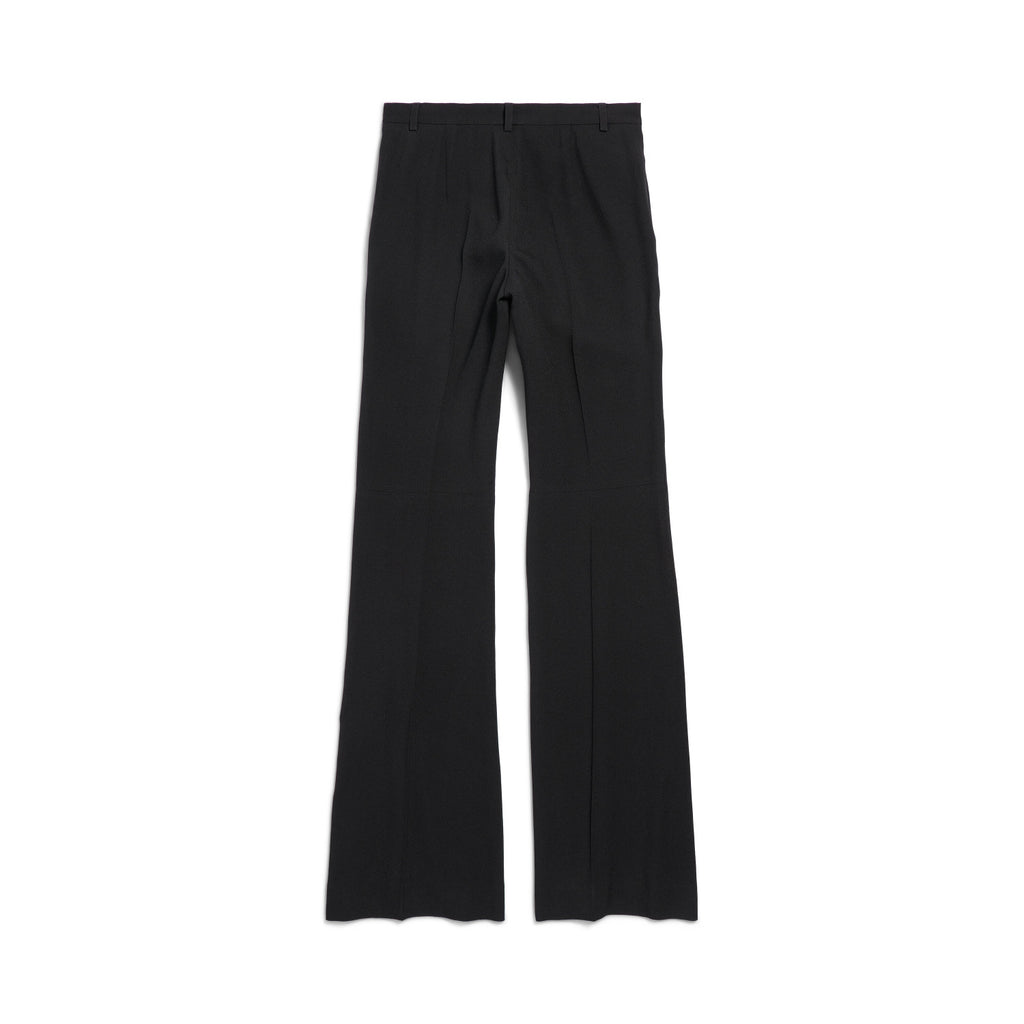Women's Spring Summer Black Flared Trousers Fashion High Street Trend Casual Suit Pants Ngvp #1937