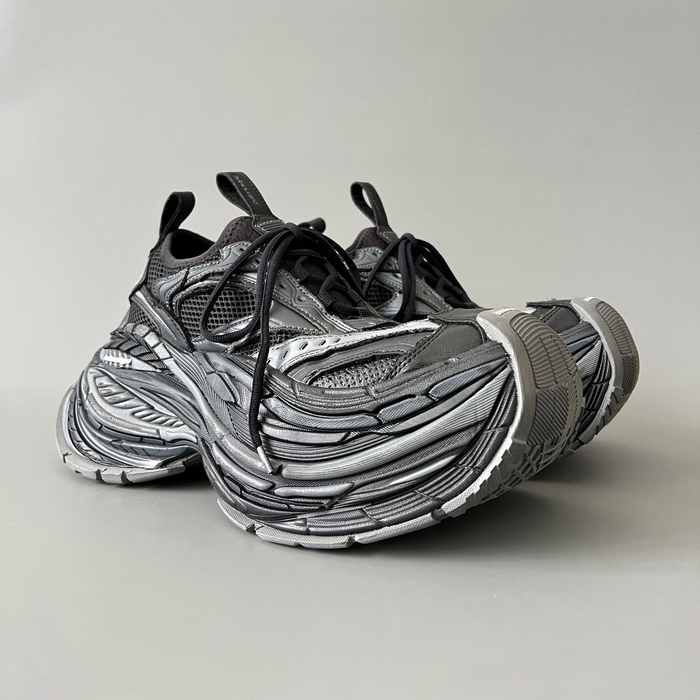 B PLATFORM REDUCED 16XL Men's Spring/Autumn Round-toe Thick-sole Low-top Lace-up Shoes Fashionable Trendy Sports Shoes #78115