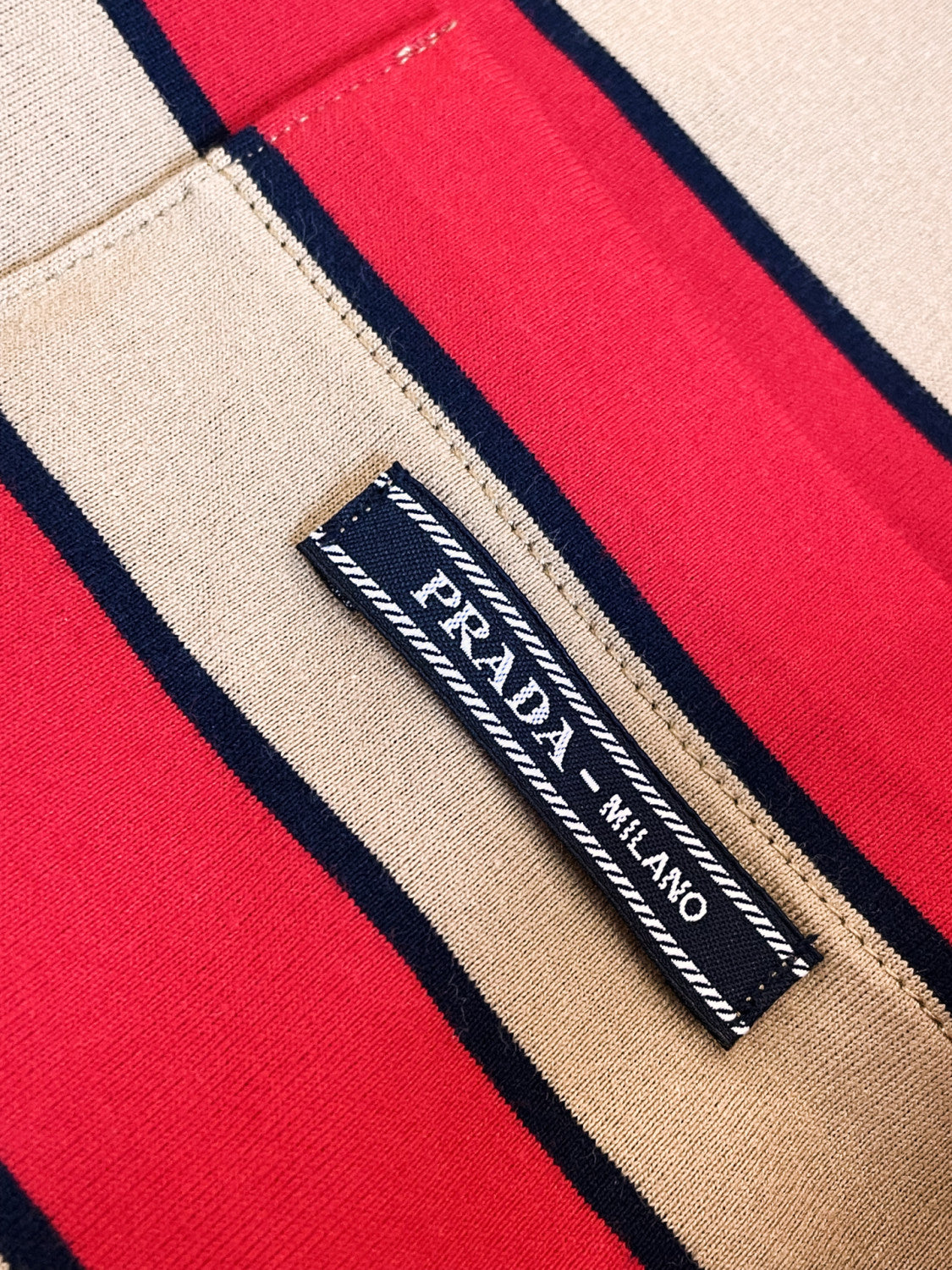 Women's Spring Logo Embroidery Long Sleeve Striped Lisle Cotton Loose Solid Color T-Shirt #71942